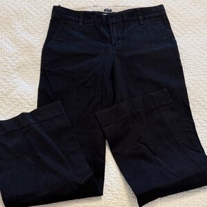 GAP Women's Black Cotton Boot Cut Pants